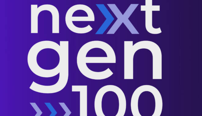 The next gen 100 logo
