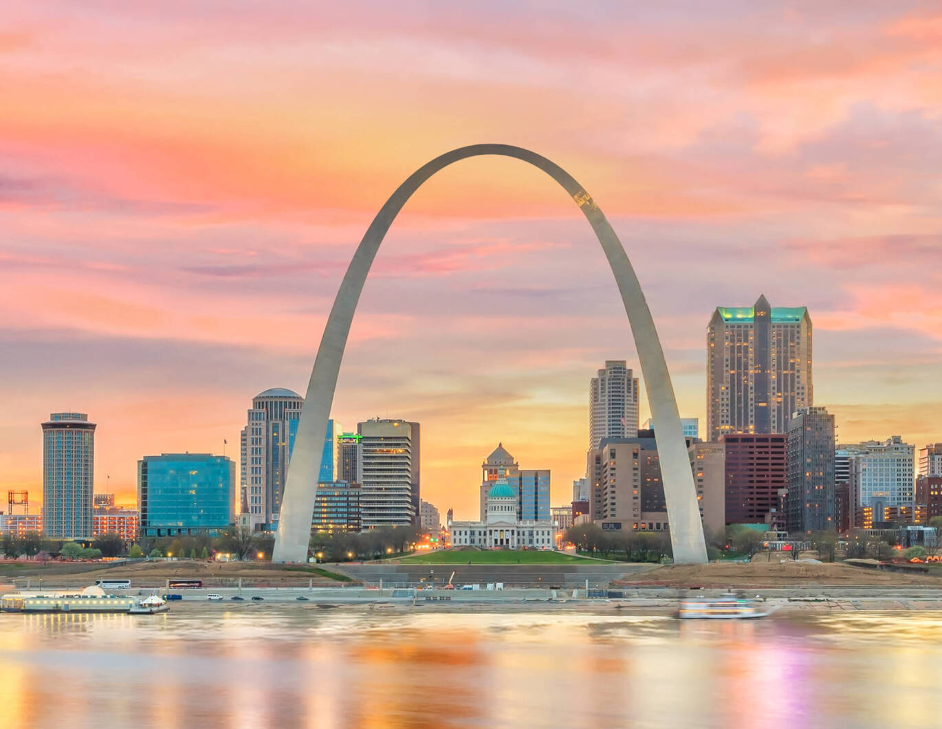 Skyline of NAMPI host city St. Louis