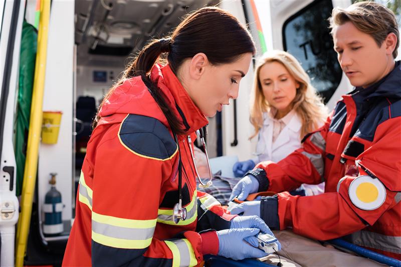 EMS workers